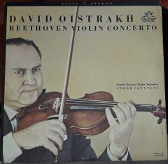 BEETHOVEN: VIOLIN CONCERTO, DAVID OISTRAKH, ANDRE CLUYTENS - LP 2.EL