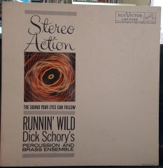 RUNNIN' WILD - DICK SCHORY'S PERCUSSION AND BRASS ENSEMBLE - PLAK 2.EL