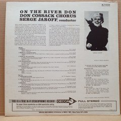 DON COSSACK CHORUS, SERGE JAROFF - ON THE RIVER DON - LP 2.EL PLAK