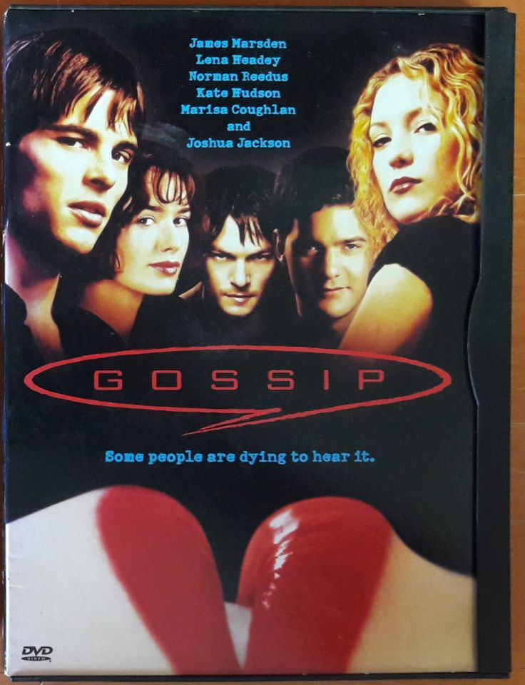 GOSSIP - JAMES MARSDEN - KATE HUDSON - SNAPCASE DVD 2.EL