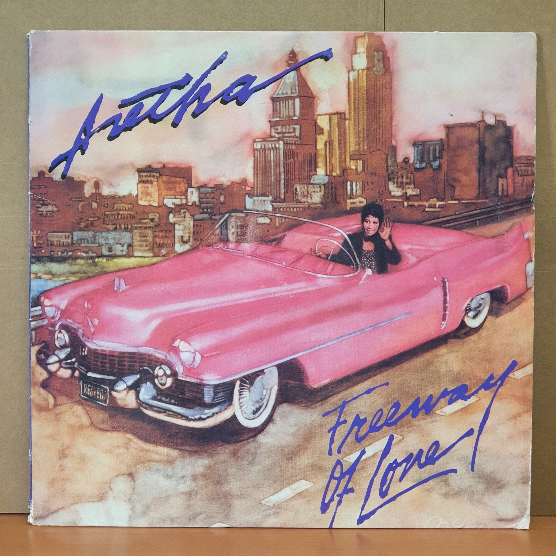 ARETHA FRANKLIN - FREEWAY OF LOVE (1985) - 12'' 33RPM MAXI SINGLE 2.EL PLAK
