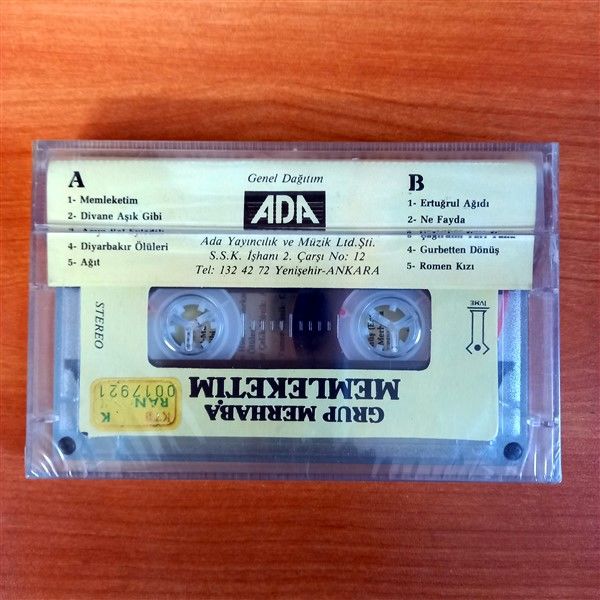 GRUP MERHABA - MEMLEKETİM - KASET SIFIR