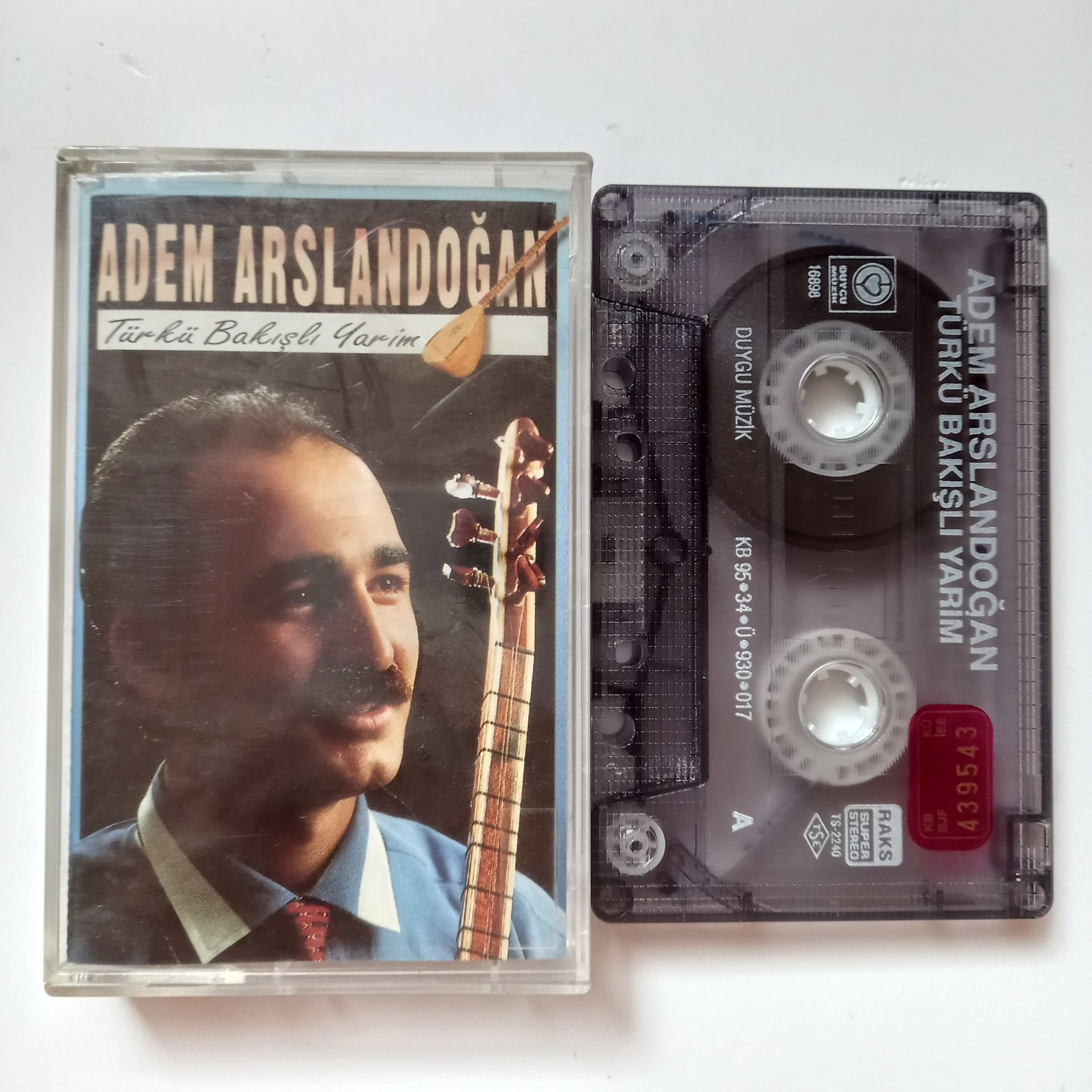 ADEM ARSLANDOĞAN - TÜRKÜ BAKIŞLI YARİM (1995) - KASET 2.EL