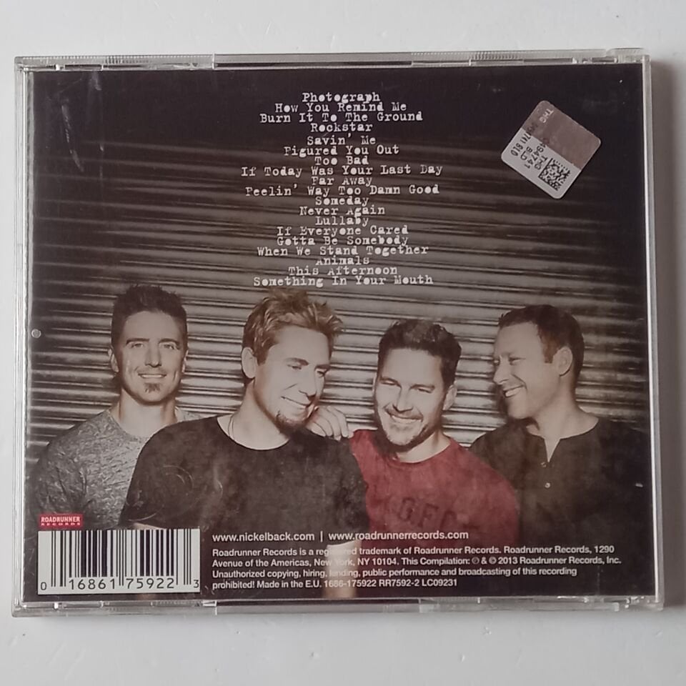 NICKELBACK – THE BEST OF NICKELBACK / VOLUME 1 (2013) - CD 2.EL