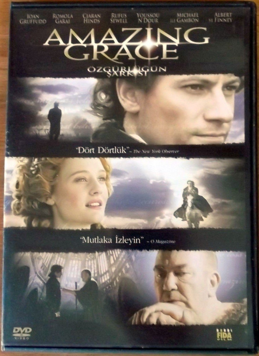 ÖZGÜRLÜĞÜN ŞARKISI - AMAZING GRACE - IOAN GRUFFUDD - ALBERT FINNEY - DVD 2.EL