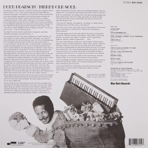 DUKE PEARSON - MERRY OLE SOUL (1969) - LP BLUE NOTE 2021 CLASSIC VINYL SERIES EDITION SIFIR PLAK