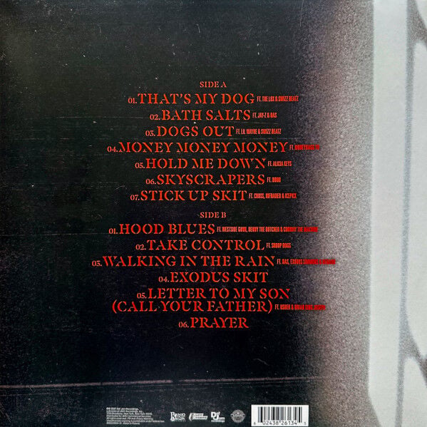 DMX - EXODUS (2021) - LP HIP HOP , GANSTA RAP SIFIR PLAK
