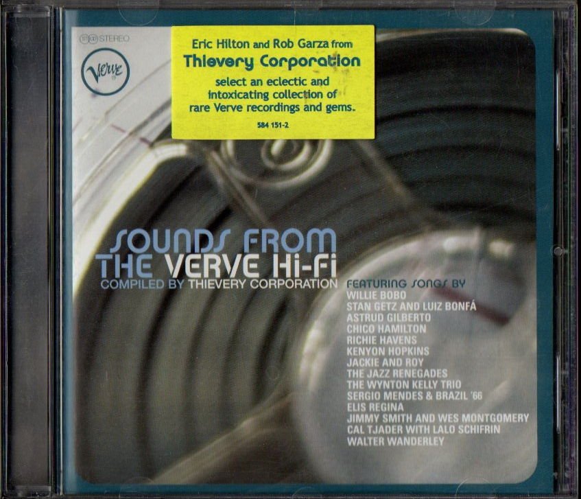 VARIOUS – SOUNDS FROM THE VERVE HI-FI / COMPILED BY THIEVERY CORPORATION (2002) - CD 2.EL
