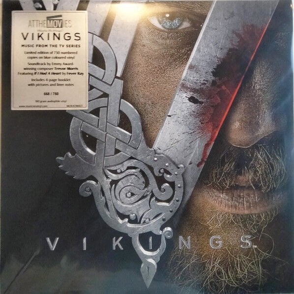 VIKINGS MUSIC FROM THE TV SERIES - TREVOR HARRIS - LIMITED EDITION BLUE COLOURED 2LP 2025 SIFIR PLAK