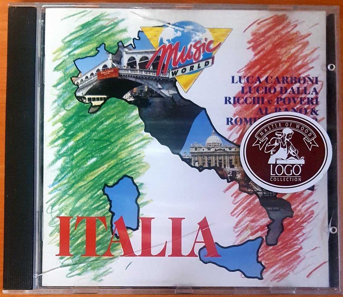 MUSICWORLD / ITALIA / LUCA CARBONI, LUCIO DALLA, AL BANO & ROMINA POWER / MADE IN GERMANY (1989) CD 2.EL
