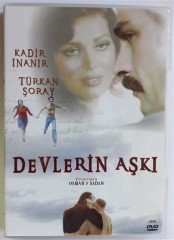 DEVLERİN AŞKI - KADİR İNANIR - TÜRKAN ŞORAY - OSMAN SEDEN - DVD 2.EL