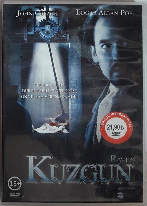 KUZGUN - THE RAVEN - JOHN CUSACK - DVD 2.EL