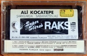 ALİ KOCATEPE / ŞARKILARDA SABAHATTİN ALİ / NÜKHET DURU, AYSUN KOCATEPE (1989) - KASET SIFIR