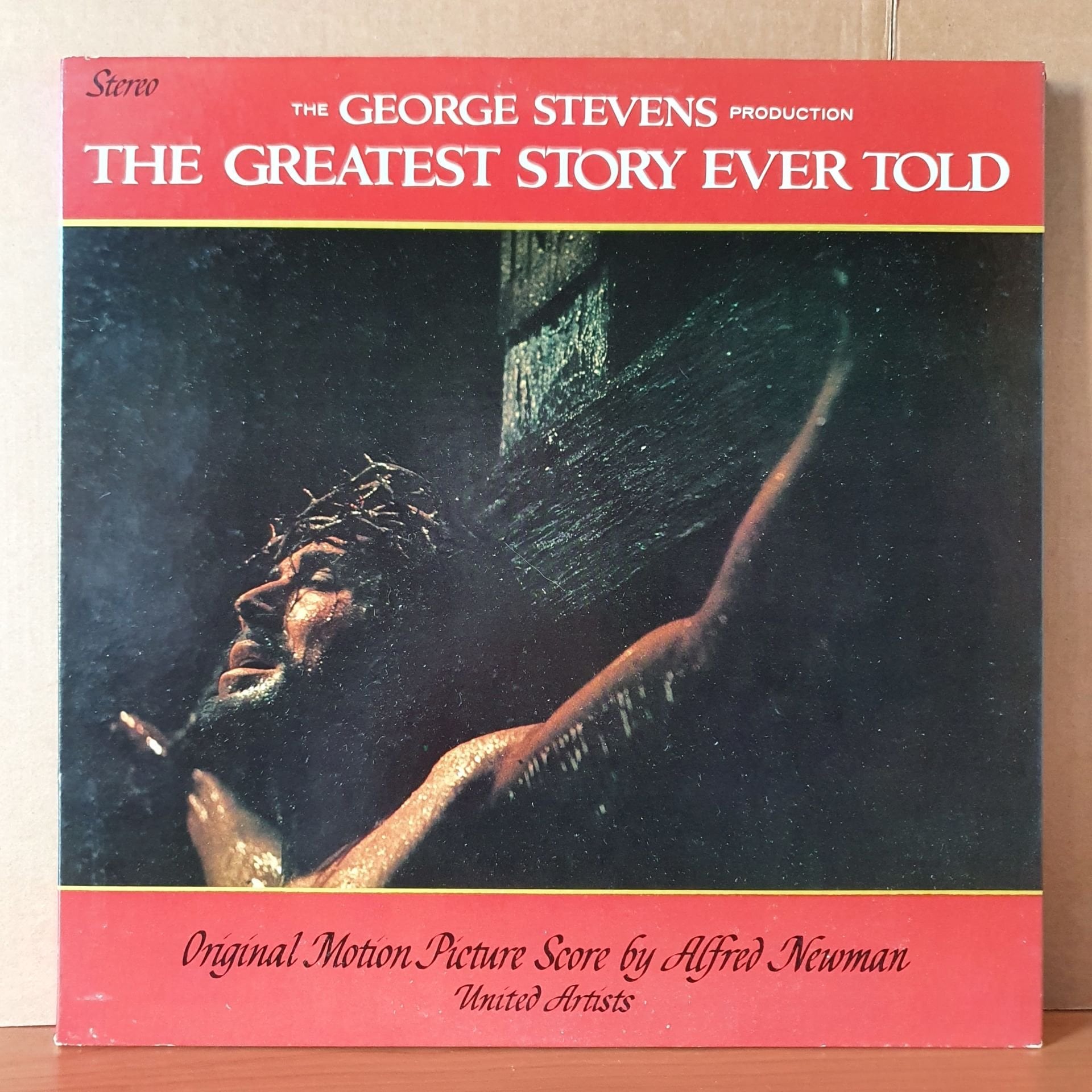 THE GREATEST STORY EVER TOLD SOUNDTRACK / ALFRED NEWMAN (1965) - LP 2.EL PLAK