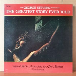 THE GREATEST STORY EVER TOLD SOUNDTRACK / ALFRED NEWMAN (1965) - LP 2.EL PLAK