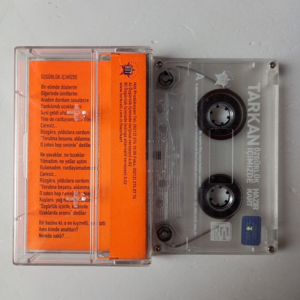 TARKAN - ÖZGÜRLÜK İÇİMİZDE (2002) - KASET 2.EL
