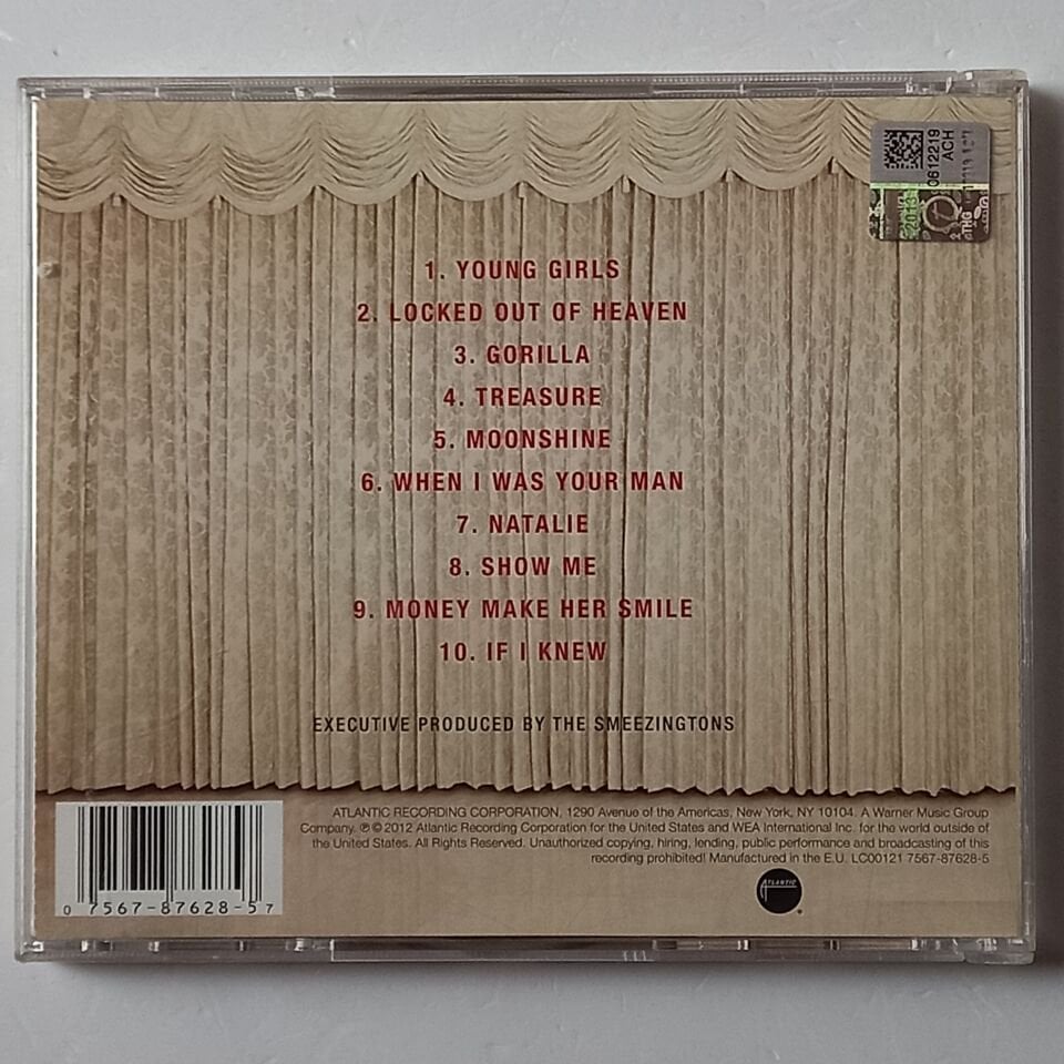BRUNO MARS – UNORTHODOX JUKEBOX (2012) - CD 2.EL