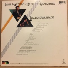 JAMES GALWAY & KAZUHITO YAMASHITA - ITALIAN SERENADE GIULIANI, ROSSINI, BAZZINI, CIMAROSA, PAGANINI (1986) 2.EL PLAK