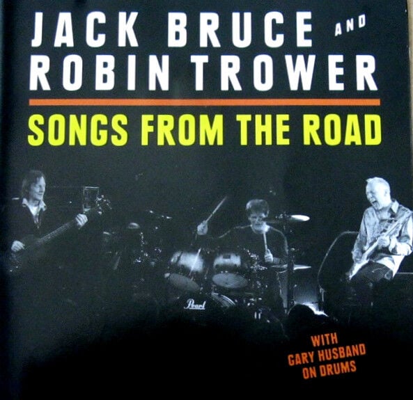 JACK BRUCE & ROBIN TROWER - SONGS FROM THE ROAD (2009 , aka SEVEN MOONS LIVE) - CD + DVD 2015 EDITION / JEWEL CASE AMBALAJINDA SIFIR