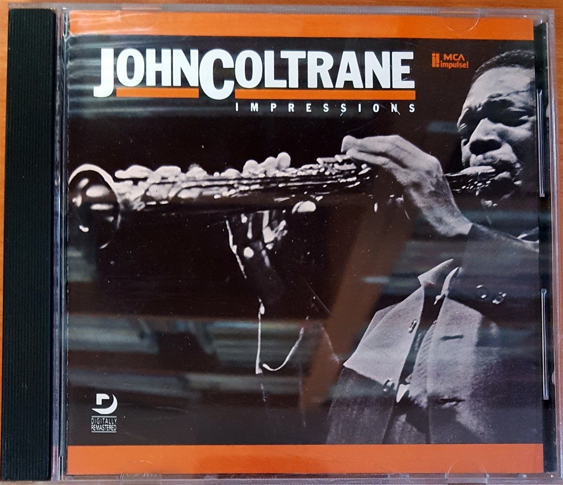 JOHN COLTRANE - IMPRESSIONS (1963) 1987 MCA IMPULSE REMASTERED REISSUE CD 2.EL