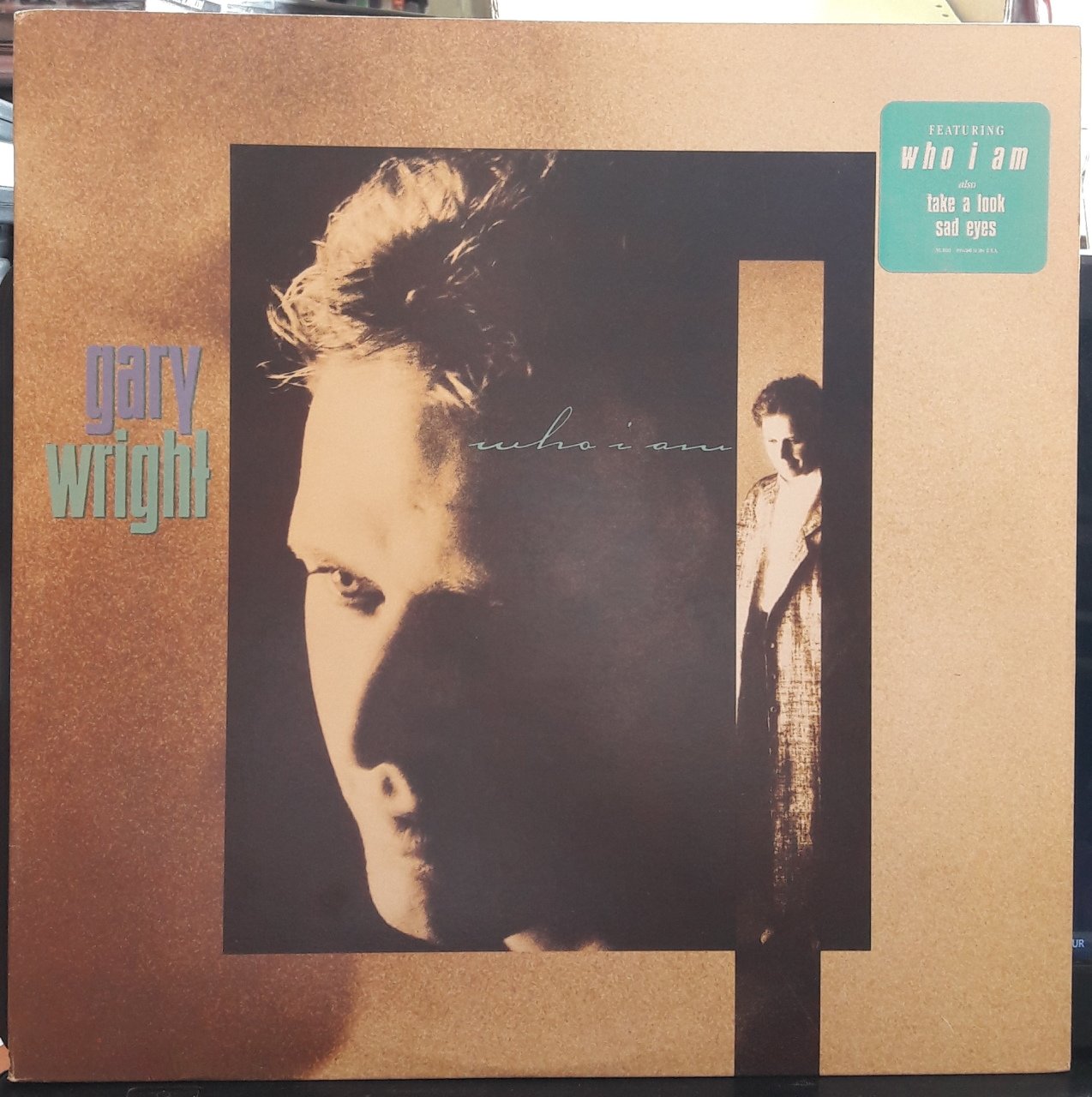 GARY WRIGHT - WHO I AM (1988) - PLAK 2.EL