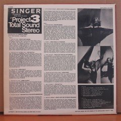 SINGER PROJECT 3 - TOTAL SOUND STEREO (1969) - LP 2.EL PLAK