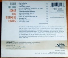 BILLIE HOLIDAY - SONGS FOR DISTINGUE LOVERS (1997) - CD 2.EL