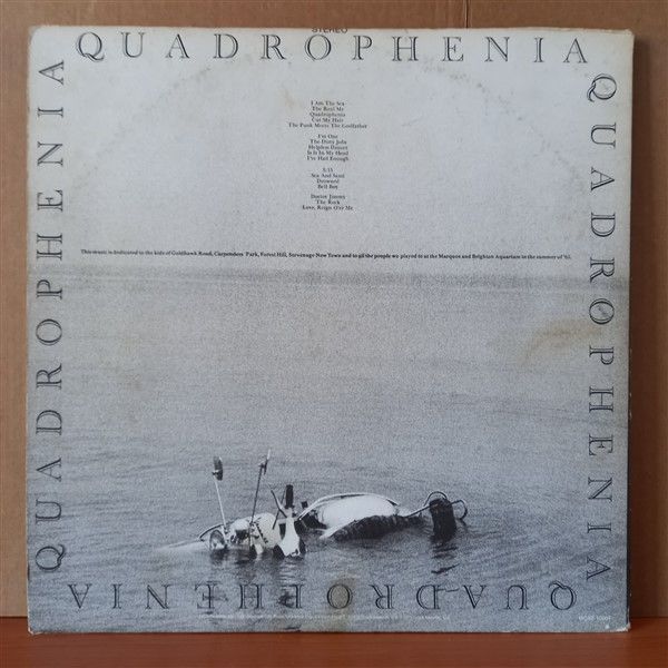 THE WHO – QUADROPHENIA (1973) - 2LP 2.EL PLAK