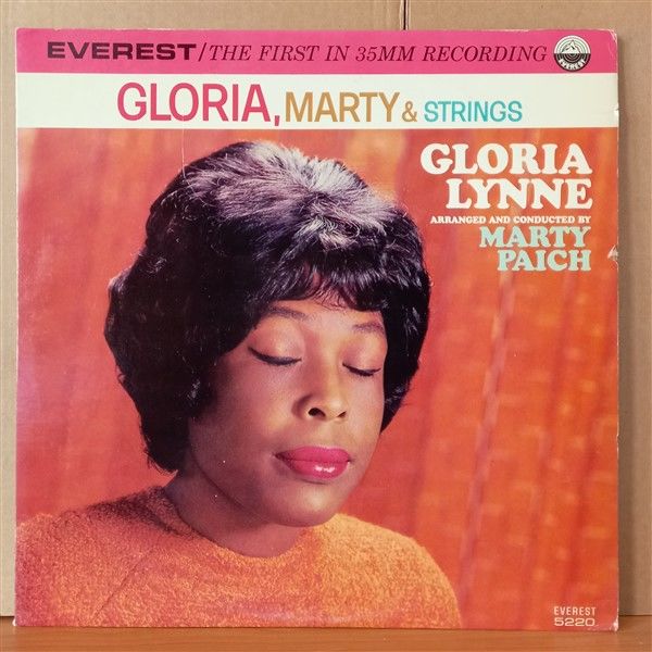 GLORIA LYNNE – GLORIA, MARTY & STRINGS - LP 2. EL PLAK