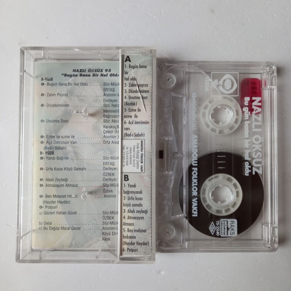 NAZLI ÖKSÜZ - BU GÜN BANA BİR HAL OLDU (1995) - KASET 2.EL