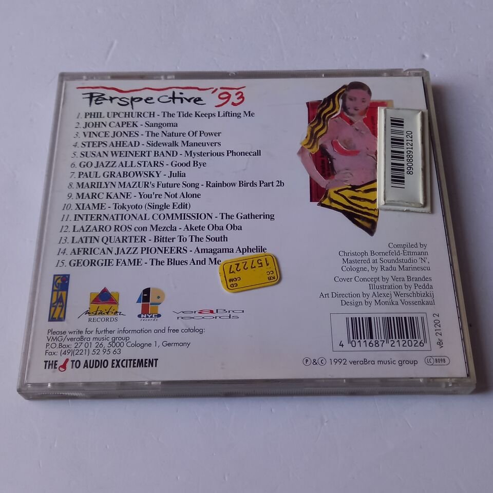 PERSPECTIVE \'93 PHIL UPCHURCH, STEPS AHEAD, MARILYN MAZUR, LATIN QUARTER (1992) - CD 2.EL