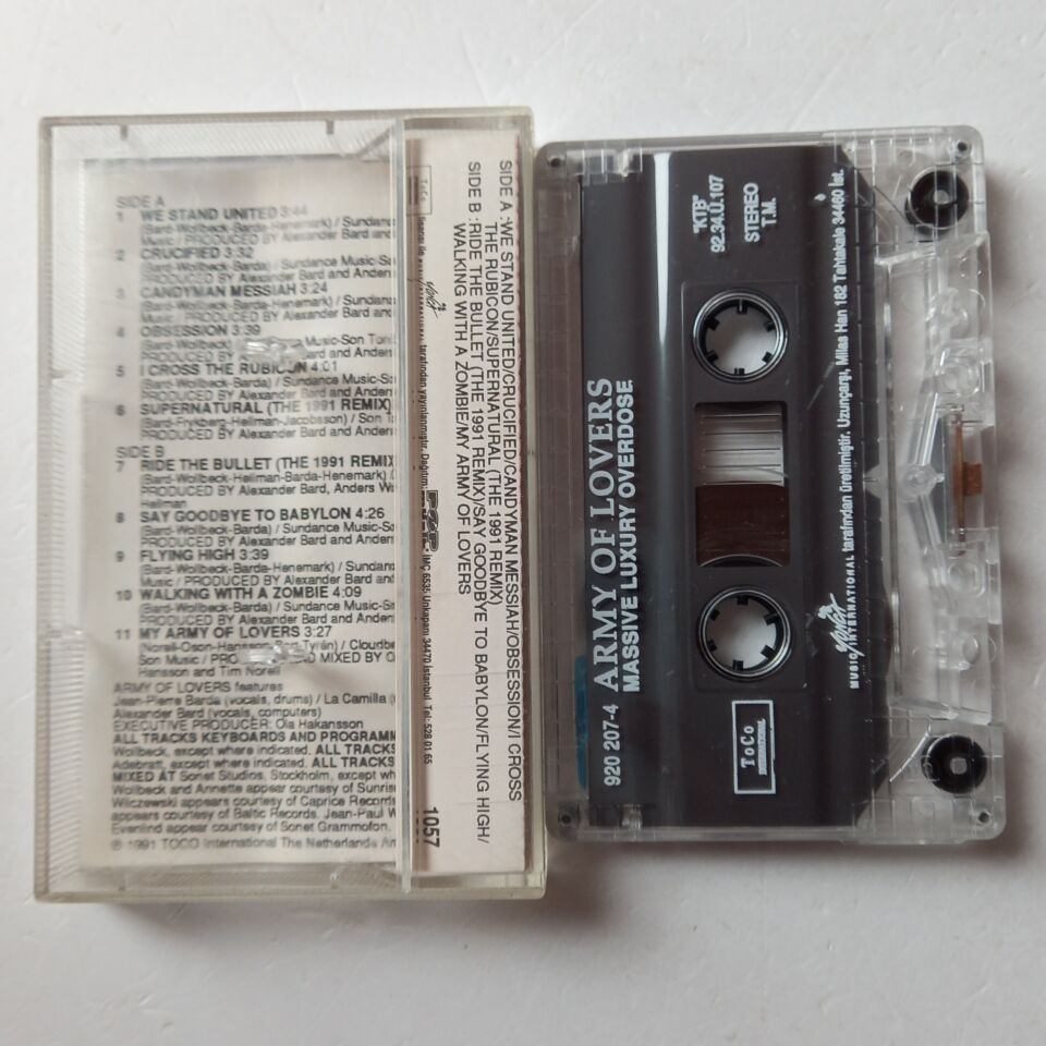 ARMY OF LOVERS – MASSIVE LUXURY OVERDOSE (1992) - KASET 2.EL