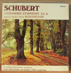 SCHUBERT - UNFINISHED SYMPHONY No.8 - LP 2.EL