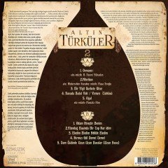 ALTIN TÜRKÜLER VOL 2 - KARIŞIK TÜRK HALK MÜZİĞİ (2018) - LP SIFIR PLAK