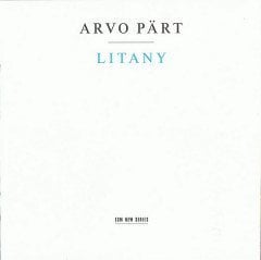 ARVO PART LITANY (1996) - CD HILLARD ENSEMBLE SAULIS SONDECKIS ECM NEW SERIES SIFIR