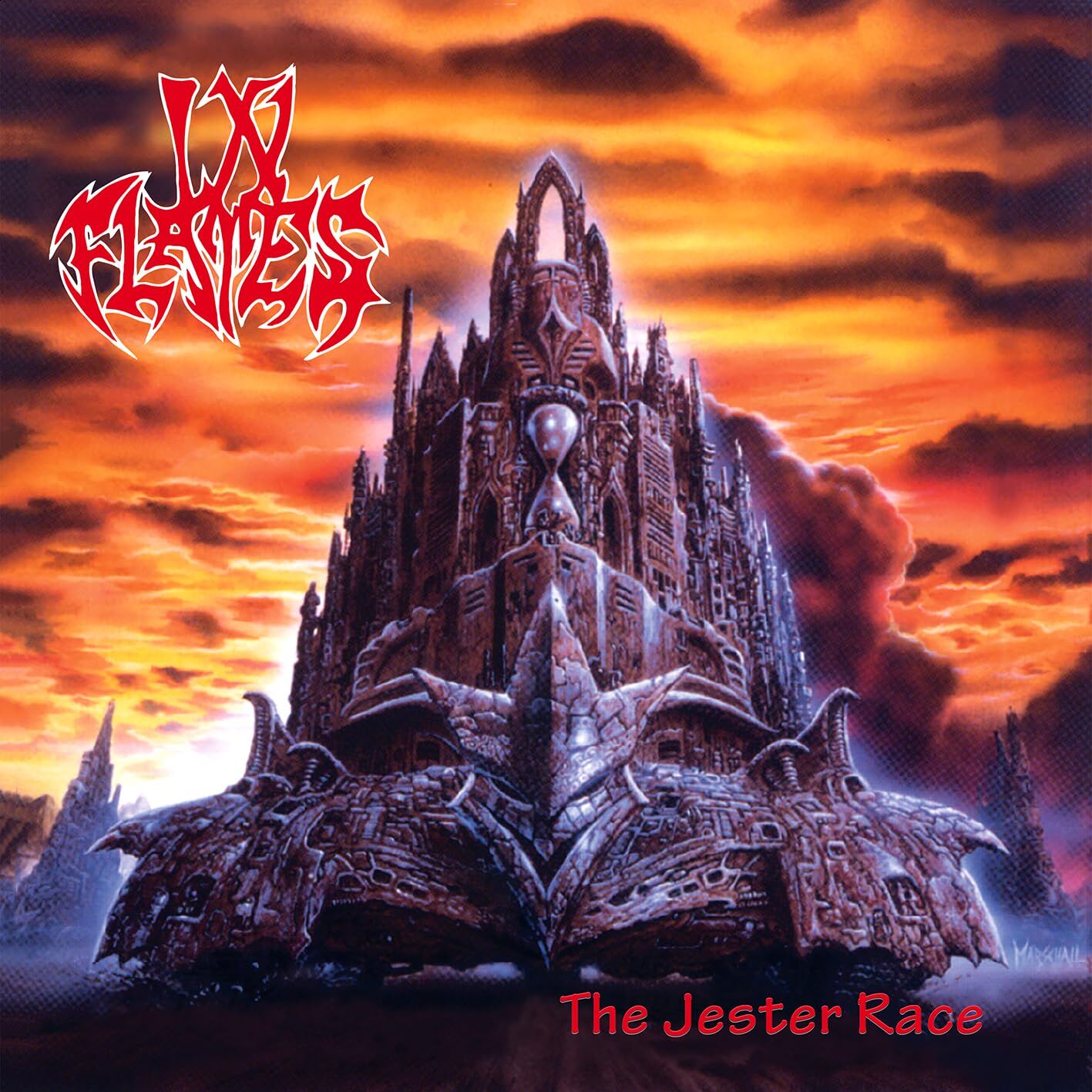 IN FLAMES - THE JESTER RACE (1996) - LP + 10'' BLACK ASH INHERITANCE EP 2026 CRYSTAL CLEAR COLOURED EDITION SIFIR PLAK