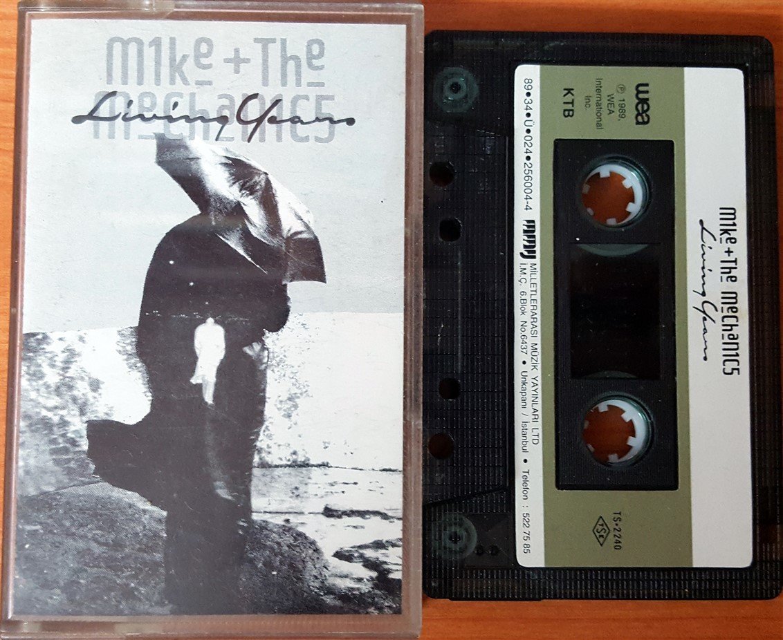 MIKE & THE MECHANICS - LIVING YEARS (1989) MMY CASSETTE MADE IN TURKEY ''USED'' PAPER LABEL