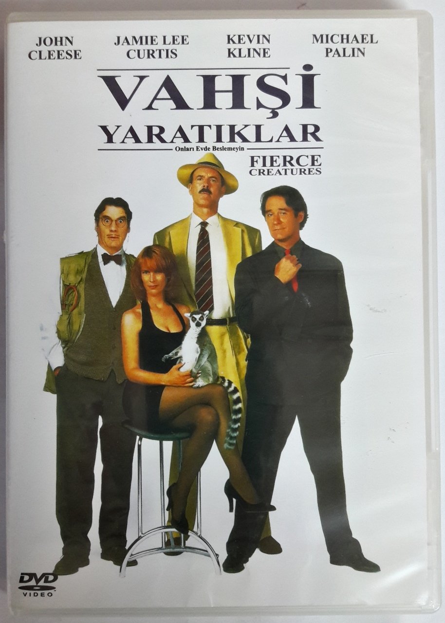 VAHŞİ YARATIKLAR - FIERCE CREATURES - KEVIN KLINE - JOHN CLEESE - JAMIE LEE CURTIS - DVD SIFIR