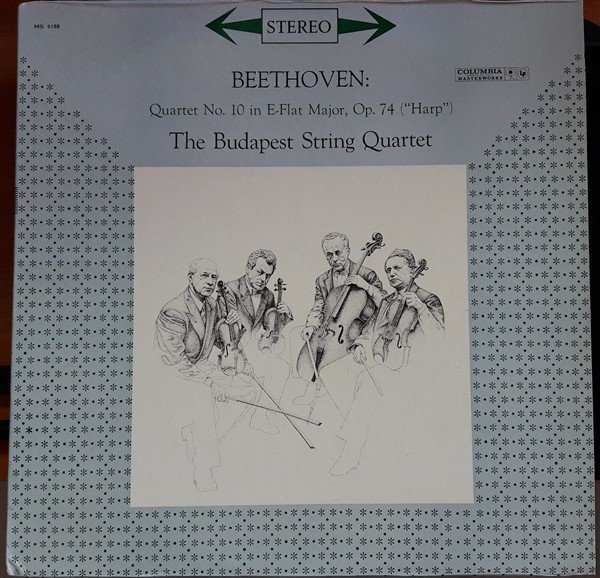 BEETHOVEN: QUARTET NO:10, BUDAPEST STRING QUARTET - LP 2.EL