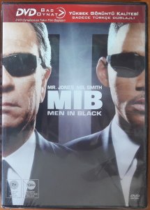 MEN IN BLACK - SİYAH GİYEN ADAMLAR - TOMMY LEE JONES - WILL SMITH - BAS OYNAT DVD SIFIR