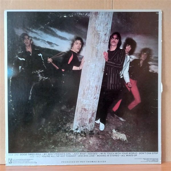 THE CARS – THE CARS (1978) - LP 2.EL PLAK