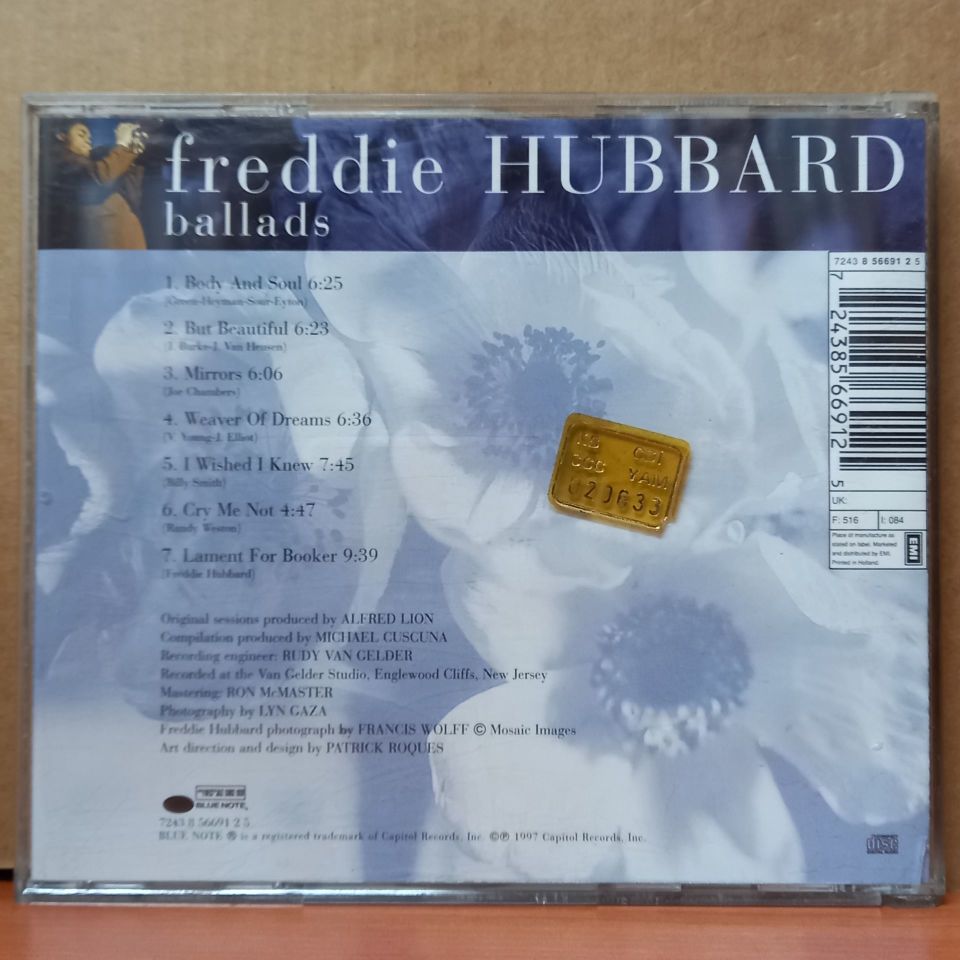 FREDDIE HUBBARD – BALLADS (1997) - CD 2.EL