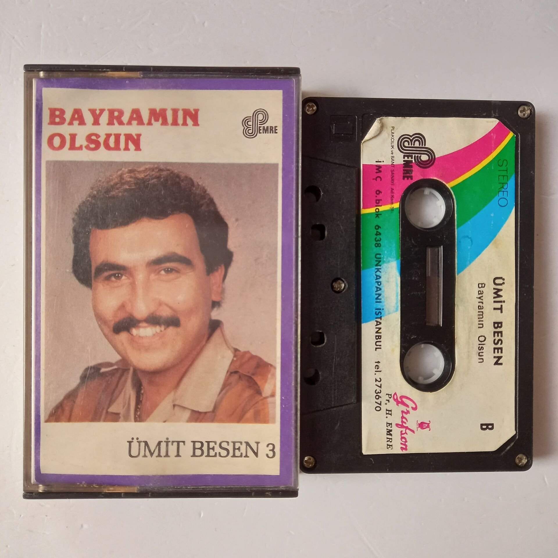 ÜMİT BESEN - BAYRAMIN OLSUN / 3 - KASET 2.EL