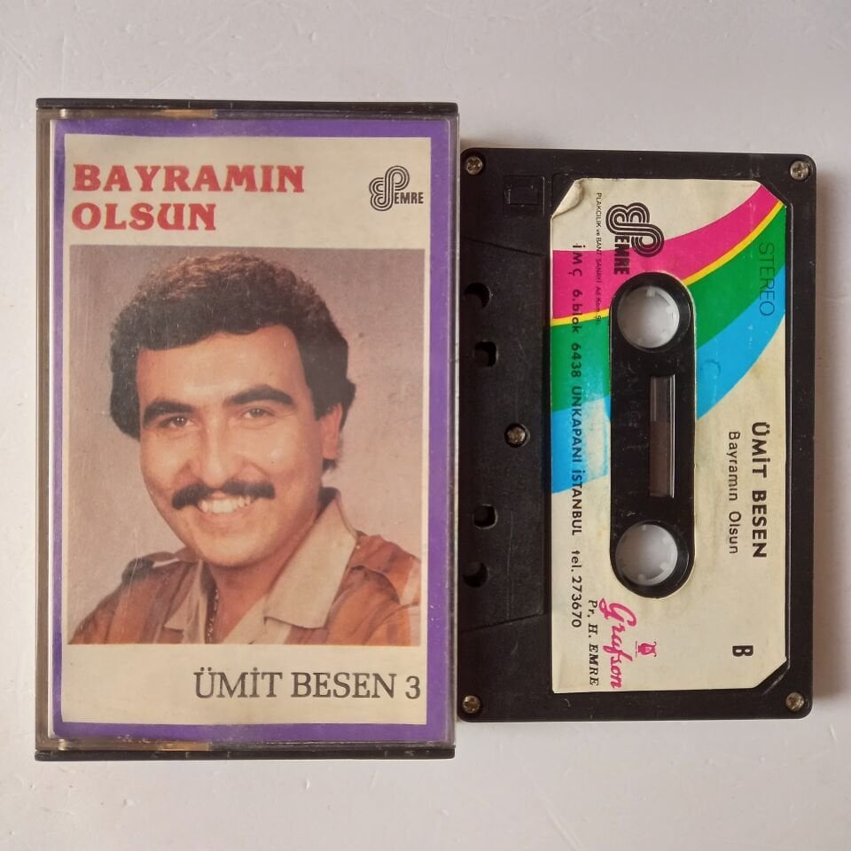 ÜMİT BESEN - BAYRAMIN OLSUN / 3 - KASET 2.EL