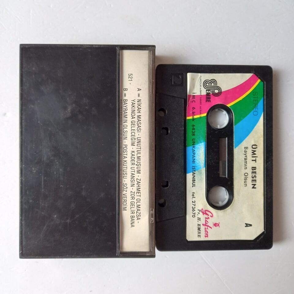 ÜMİT BESEN - BAYRAMIN OLSUN / 3 - KASET 2.EL