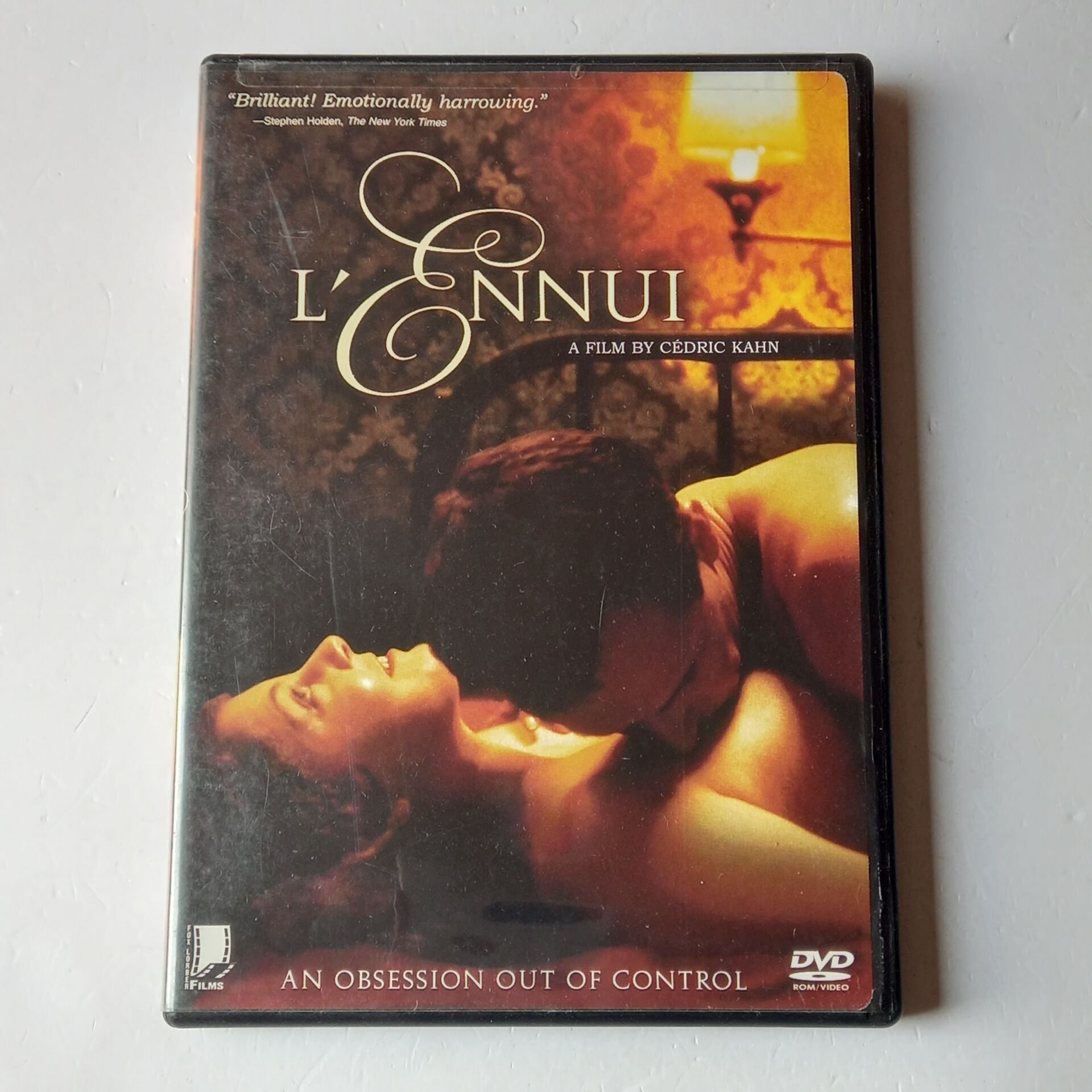 L\'ENNUI - CEDRIC KAHN, CHARLES BERLING, SOPHIE GUILLEMIN - DVD 2.EL