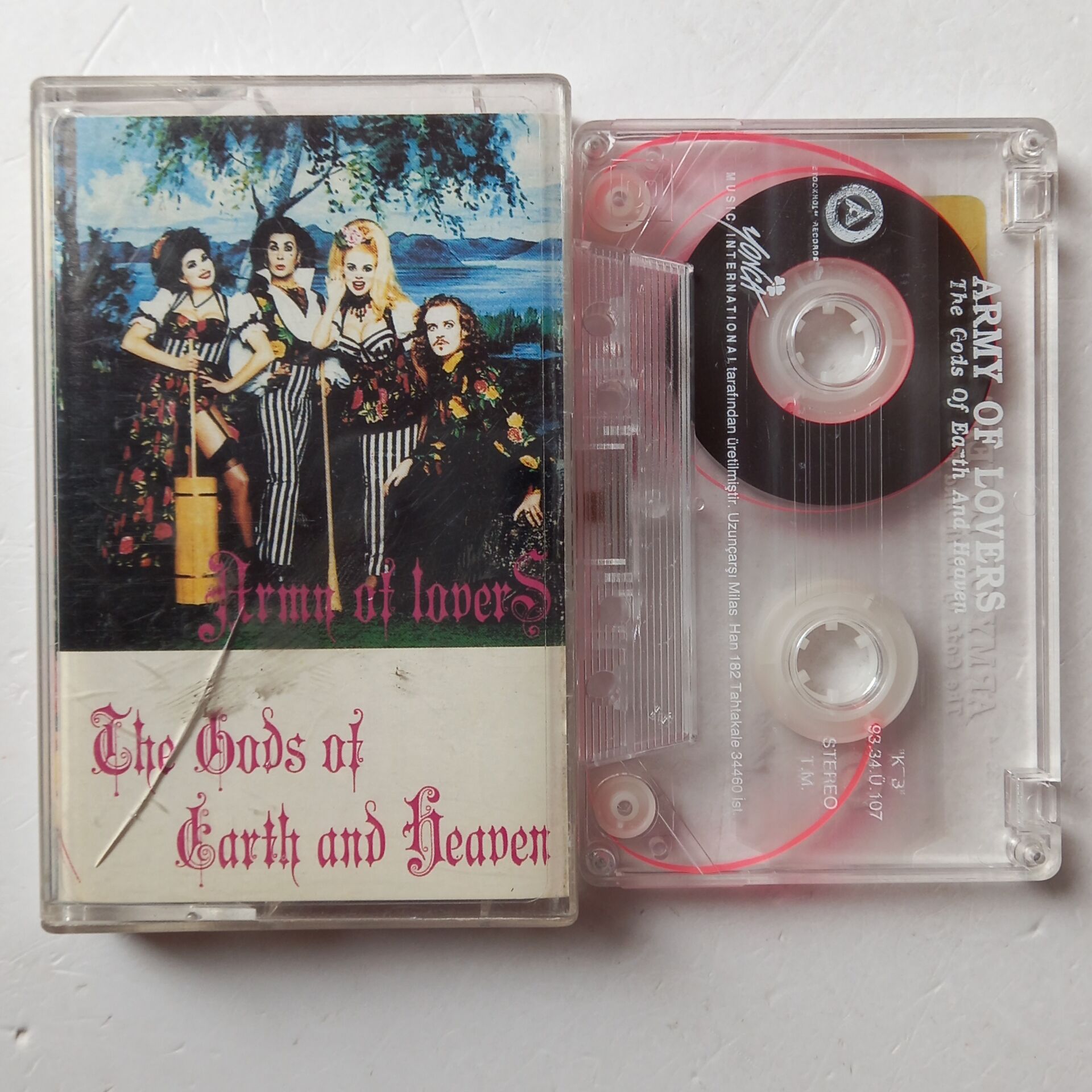 ARMY OF LOVERS – THE GODS OF EARTH AND HEAVEN (1993) - KASET 2.EL