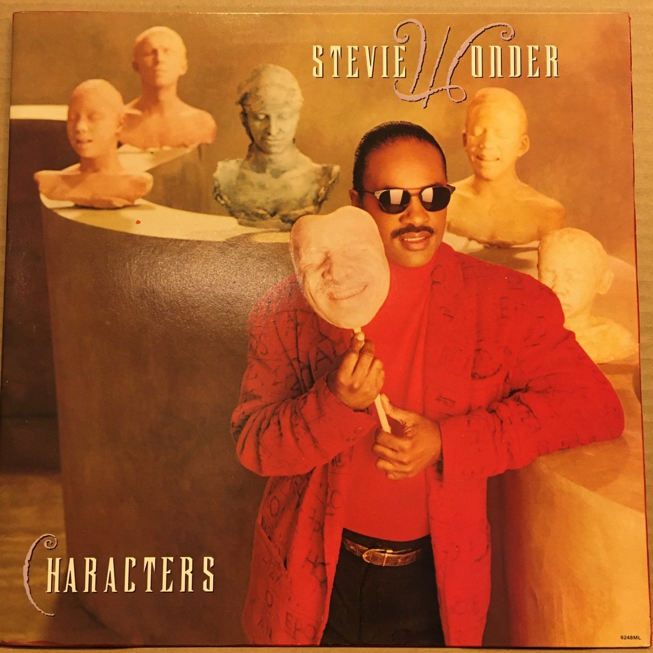 STEVIE WONDER - CHARACTERS (1987) - PLAK 2.EL