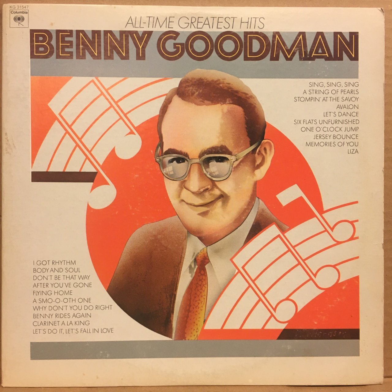 BENNY GOODMAN - ALL-TIME GREATEST HITS 1972 2.EL 2PLAK