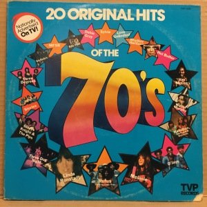 20 ORIGINAL HITS OF THE 70'S - V/A MELANIE LINDA RONSTADT GLADYS KNIGHT THREE DOG NIGHT (1977) - LP 2.EL PLAK